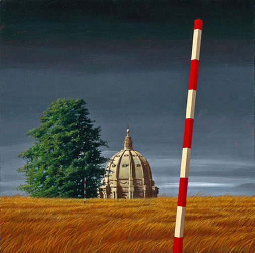 The Dome 1977 Jeffrey Smart