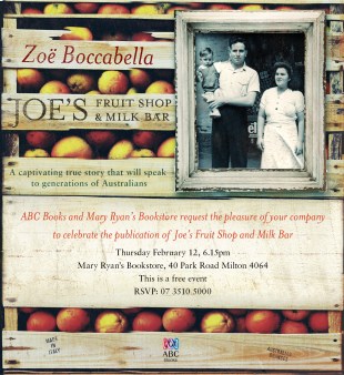 Invitation to book launch