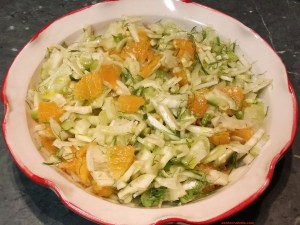 Sicilian orange and fennel salad