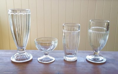 milk bar glassware